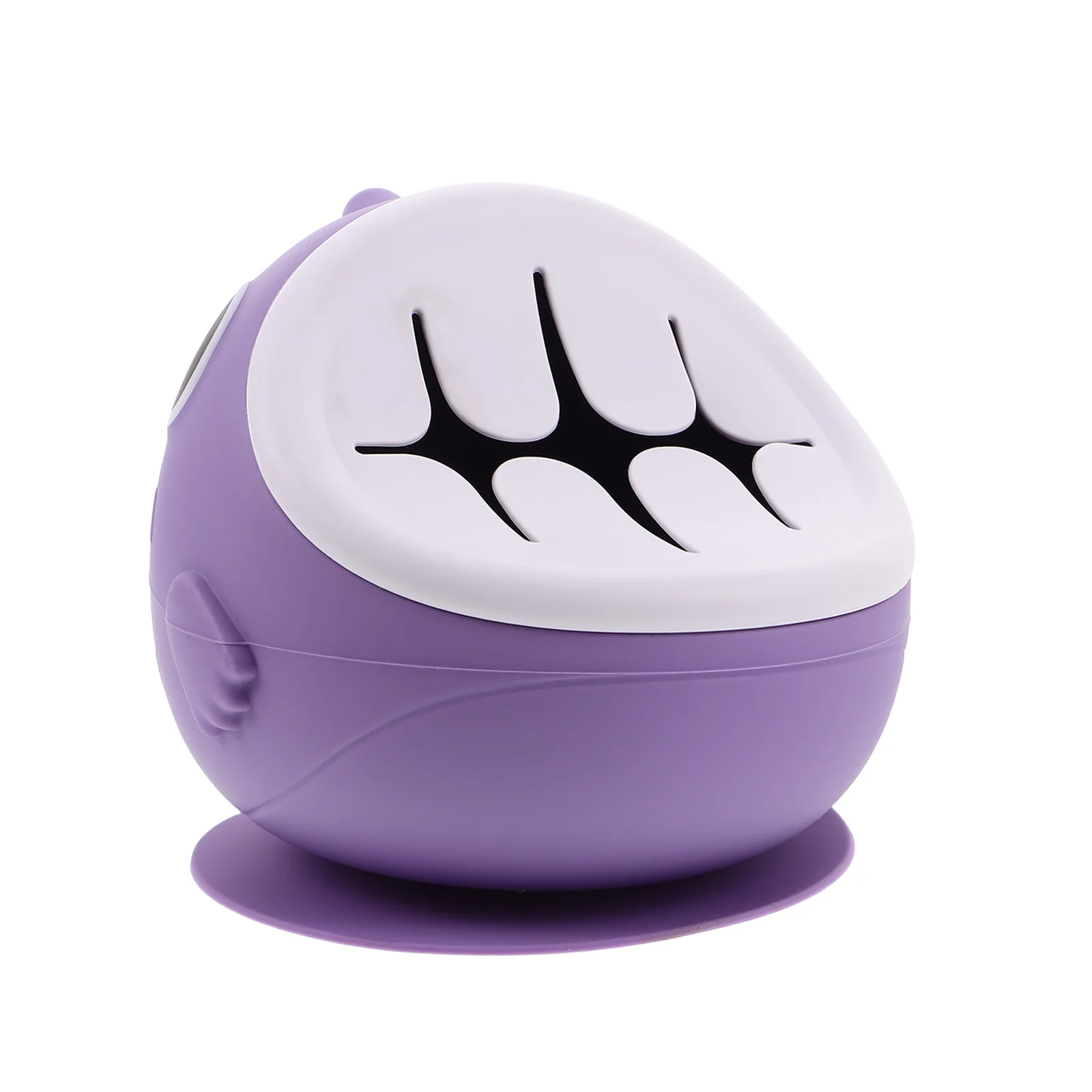 

Dinosaur Snack Bowl For Toddlers Silicone Suction Base Cute Cartoon Feeding Bowl Easy Clean Kids Tableware For Home Travel