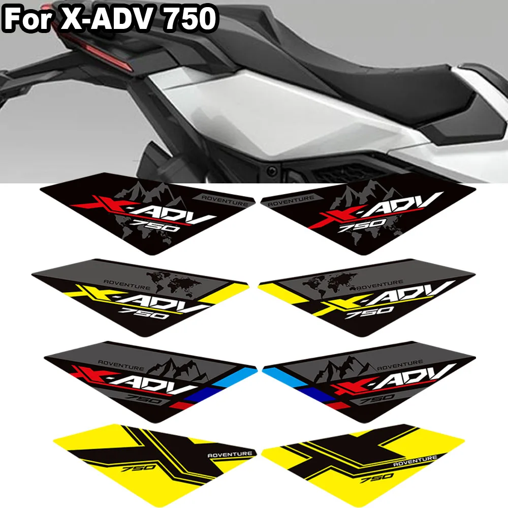 

﻿ For Honda X-ADV XADV X ADV 750 2021 2022 2023 2024 Motorcycle Rear Seat Side Panel Fairing Decoration PVC Stickers Decals