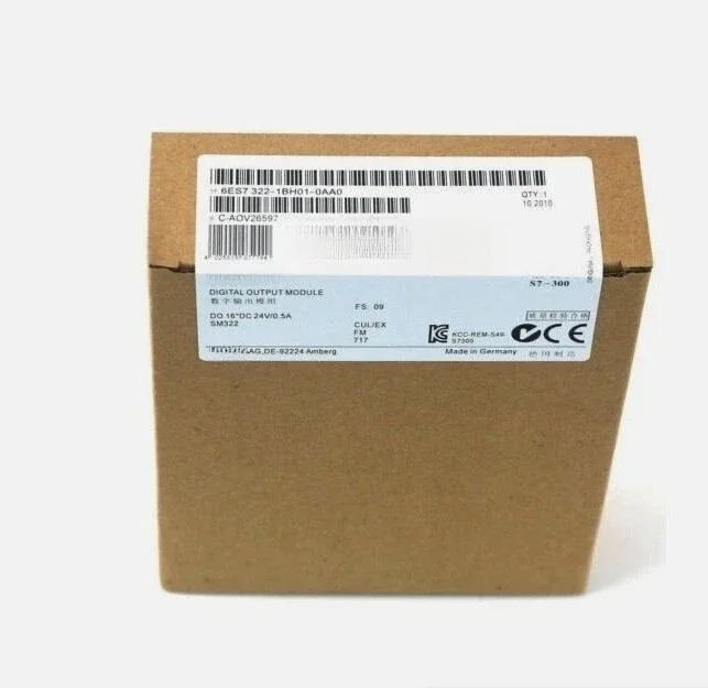 

Brand New Original 6ES7322-1BF01-0AA0 Digital Output Signal Module S7-300 6ES7 322-1BF01-0AA0 SM 322 DO 8xDC24V/2A Fast delivery