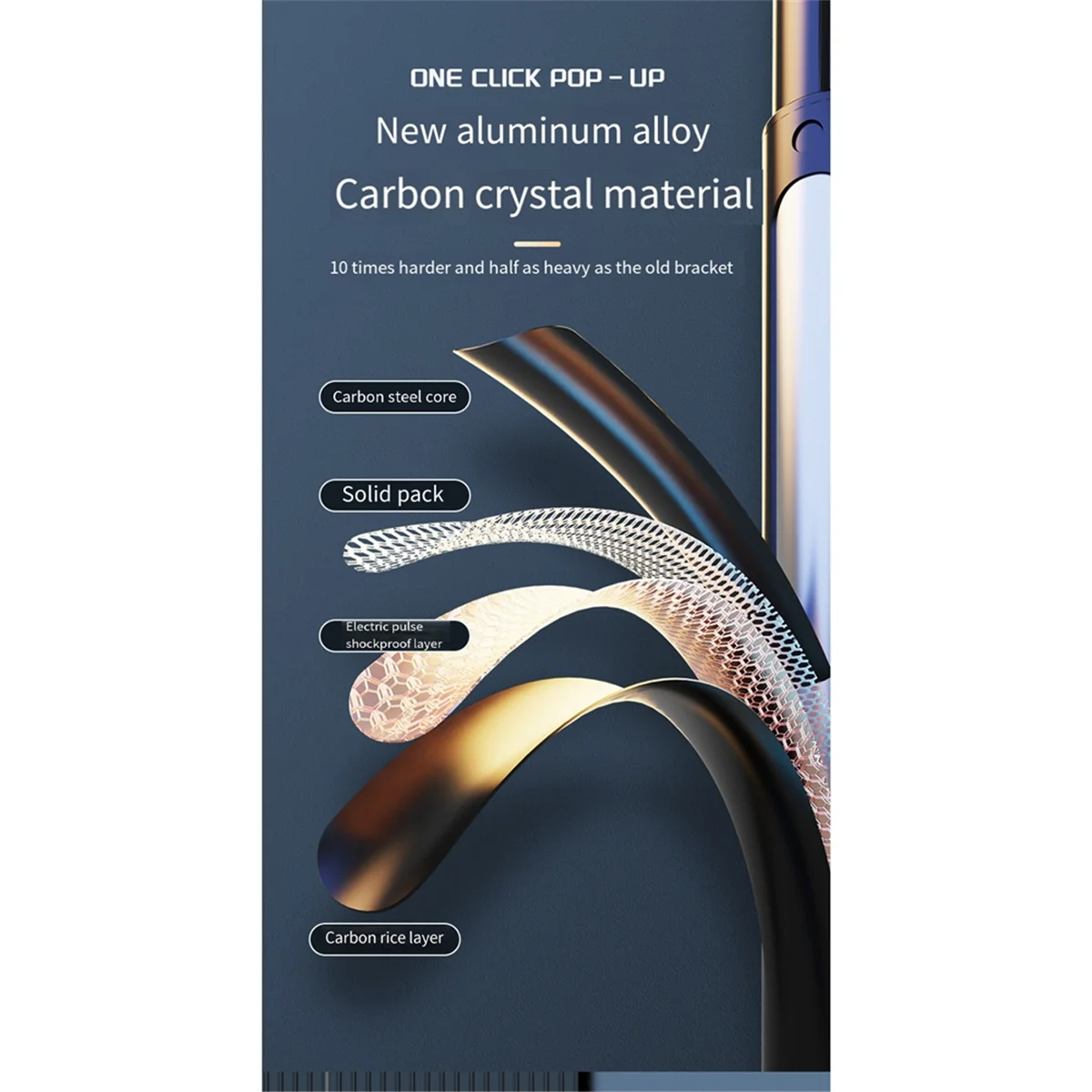 Bluetooth Selfie Stick para celular Live, monopé dobrável, estabilizador portátil, suporte de liga de alumínio, 180cm