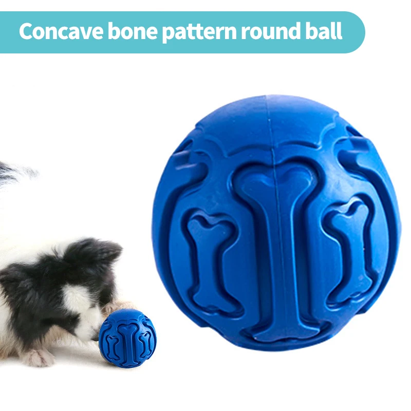 Dog Interactive Bite Resistant Balls Vocalizing Teeth Grinding Bite Resistant Bite Yourself Happy Boredom Relief Pet Supplies