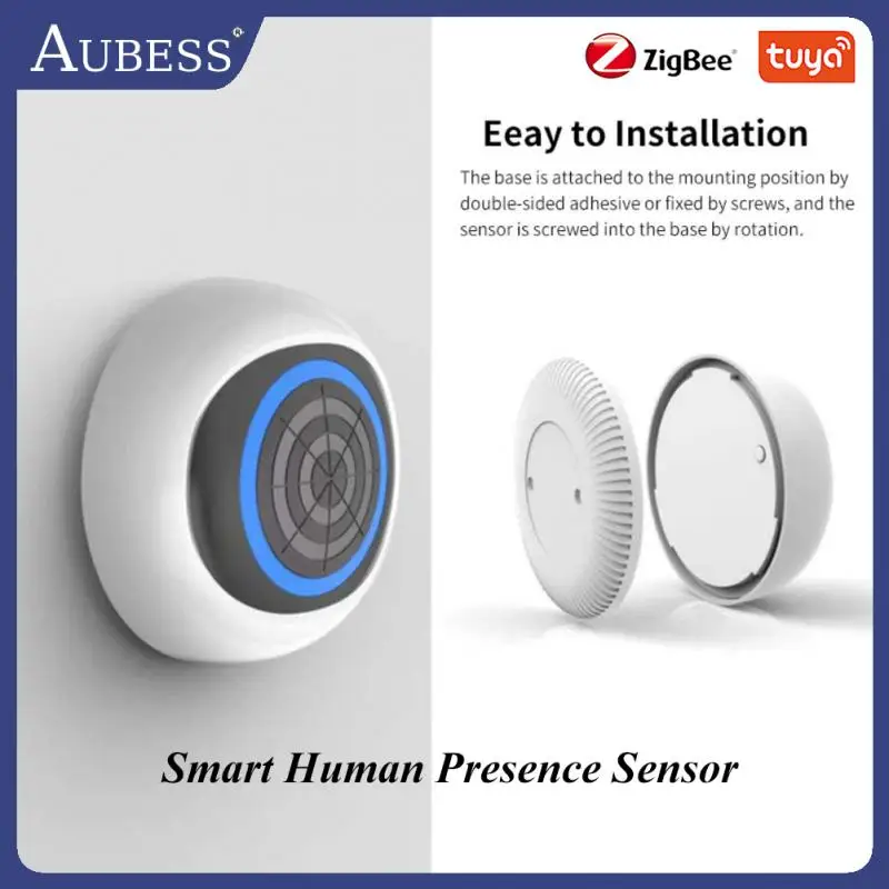 Tuya ZigBee Smart Human Presence Sensor Motion Sensor Smart Home Intelligent Linkage Automation Residential Gateway Needed