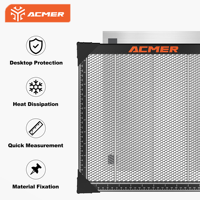 ACMER Honeycomb Bed Work Table Panel Universal Board with Heightening Pad Desktop Protection Heat Dissipation for Laser Engraver