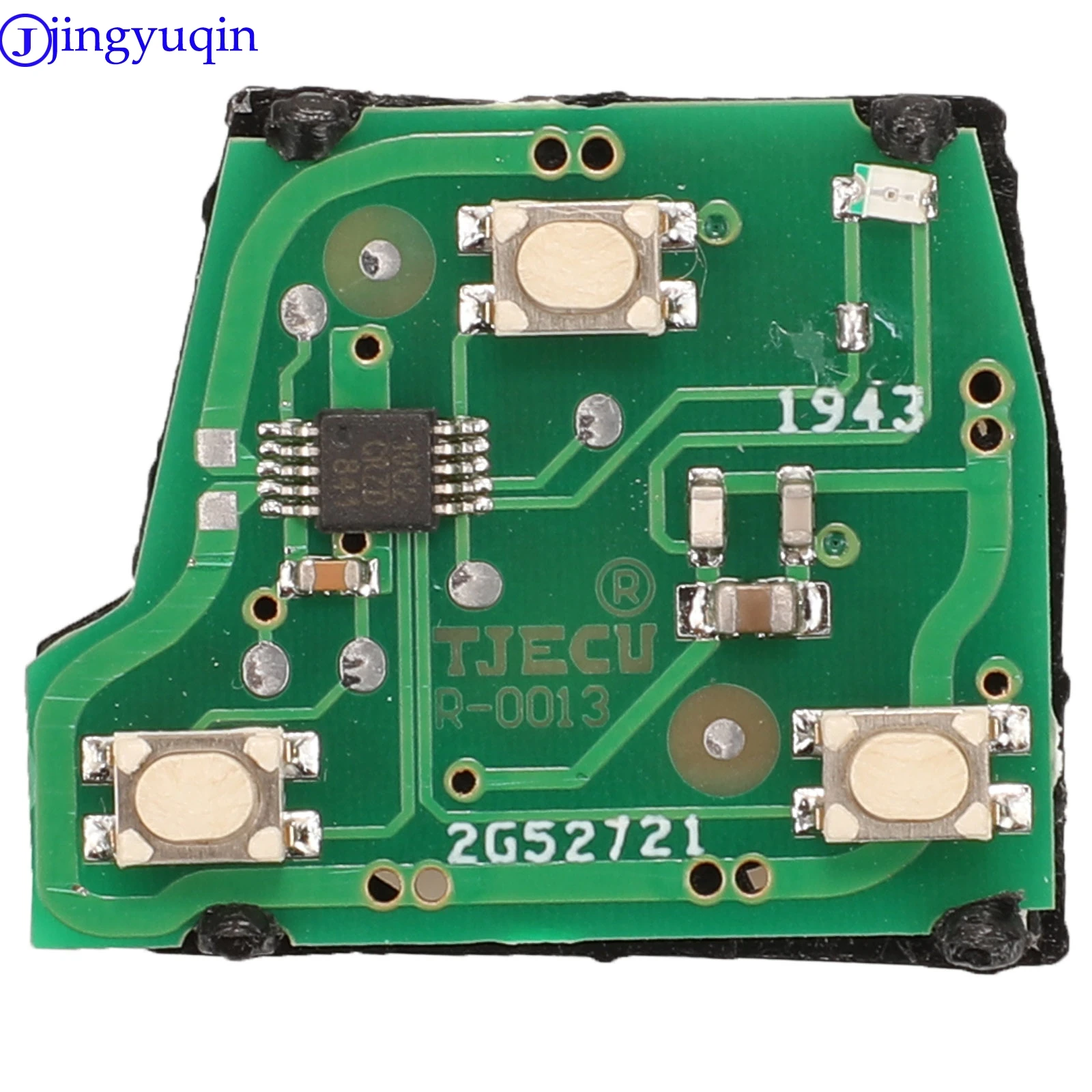 jingyuqin Remote Car Key Shell  2/3 BTN For Toyota Yaris Prado Tarago Camry Corolla 315/433 Mhz Control
