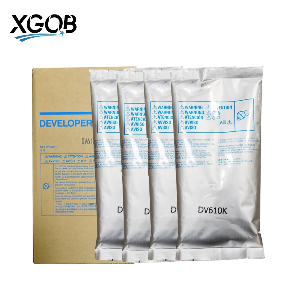 1Bag/1100g DV610 Developer Powder For Konica Minolta C5500 C5501 C6500 C6501 C6000 C7000 65hc 75hc Imports Japan iron Carrier