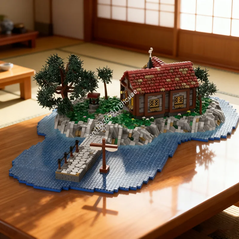 

6906pcs MOC Greenhaven Island Model Building Blocks Assemble Creative Idea Education Brick Christmas Gifts Kids Toy Birthday