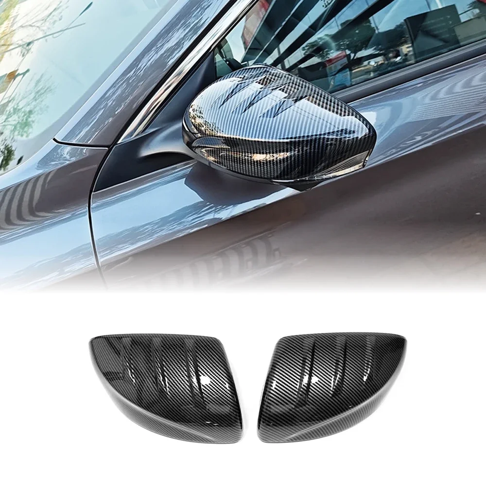 

For MG5 Carbon Fiber Car Rear View Mirror Cover Exterior Accssories Door Side Reversing Mirror Trim Auto Styling Stickers 2025