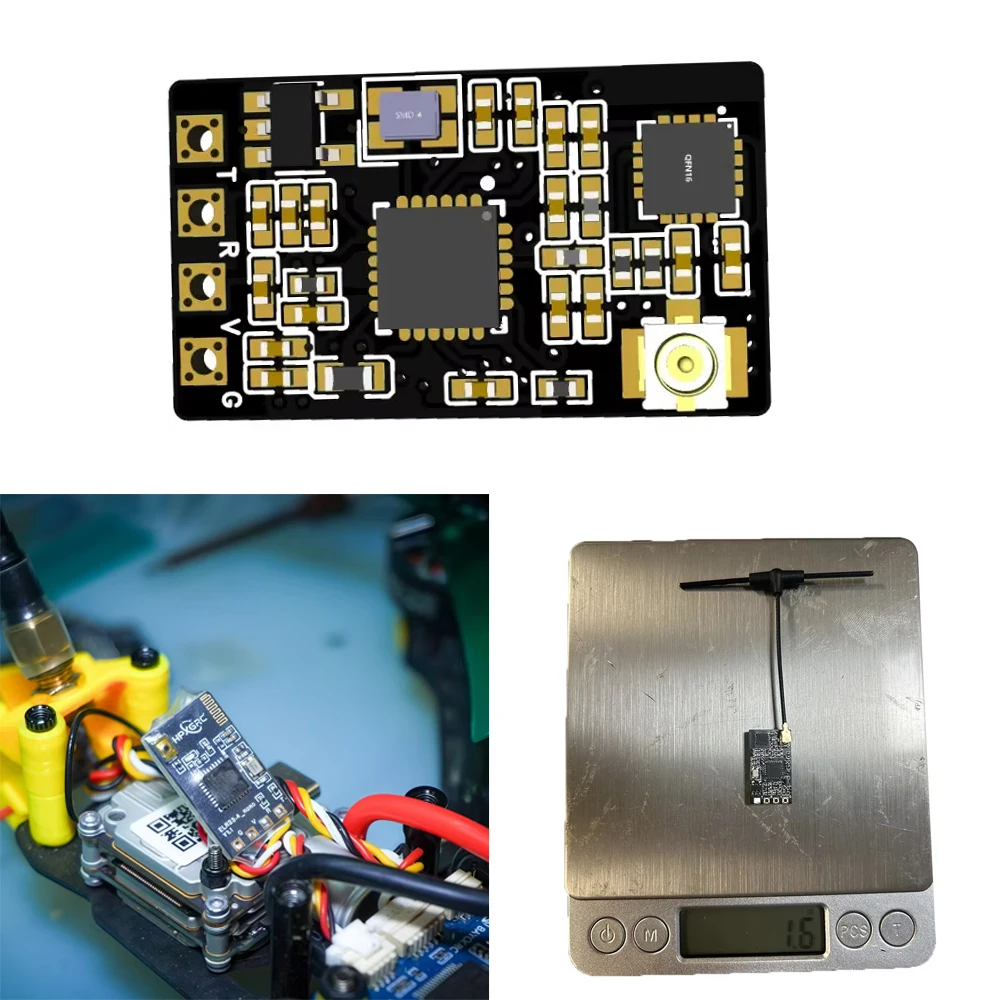 HPXGRC 2.4G ExpressLRS ELRS Receiver - for FPV Freestyle Long Range Drones High-Speed Signal RC DIY Parts