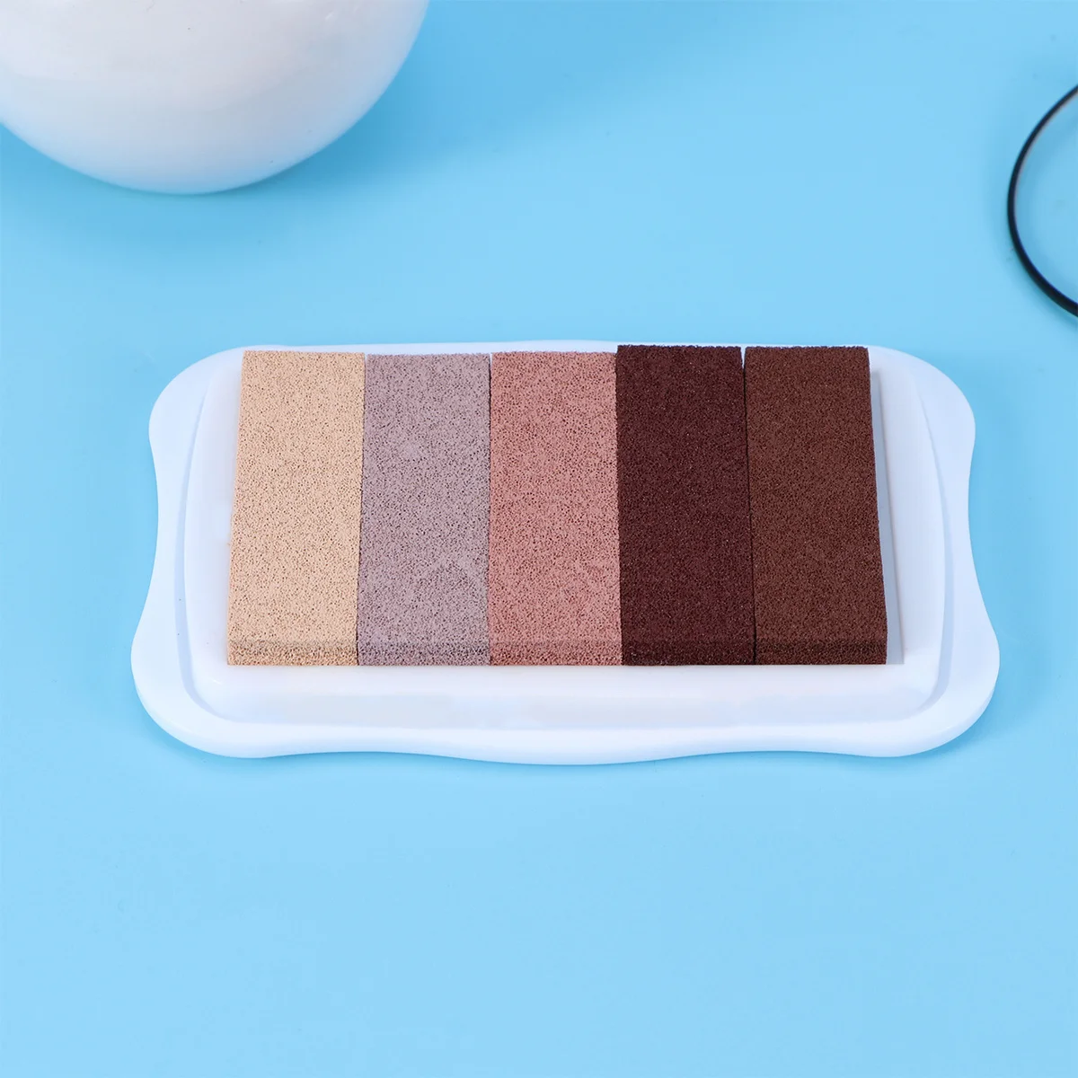 5 ألوان التدرج مختمة المياه القائمة على التجفيف السريع ل طلاء جدران الزفاف DIY بها بنفسك الحرفية الحبر Stamps التدرج اللون Stamps الوسادة