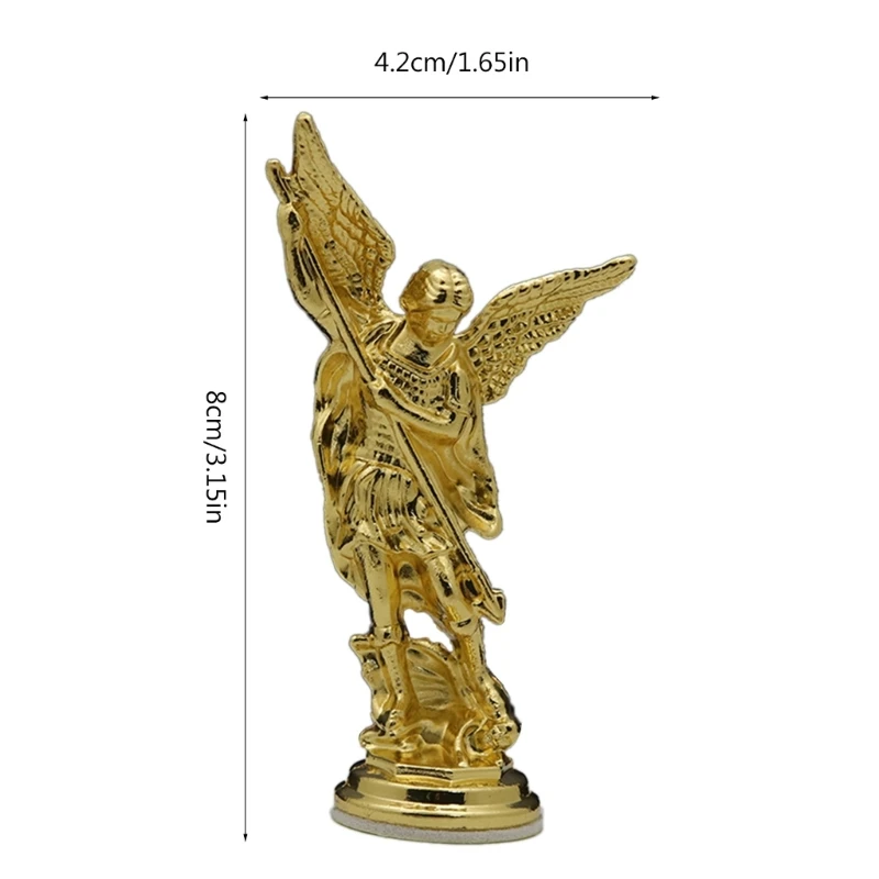 Wing Guardian Statue Room Table Crafts Shop Display Wing Sculpture Peace Centerpieces for Shopping Mall