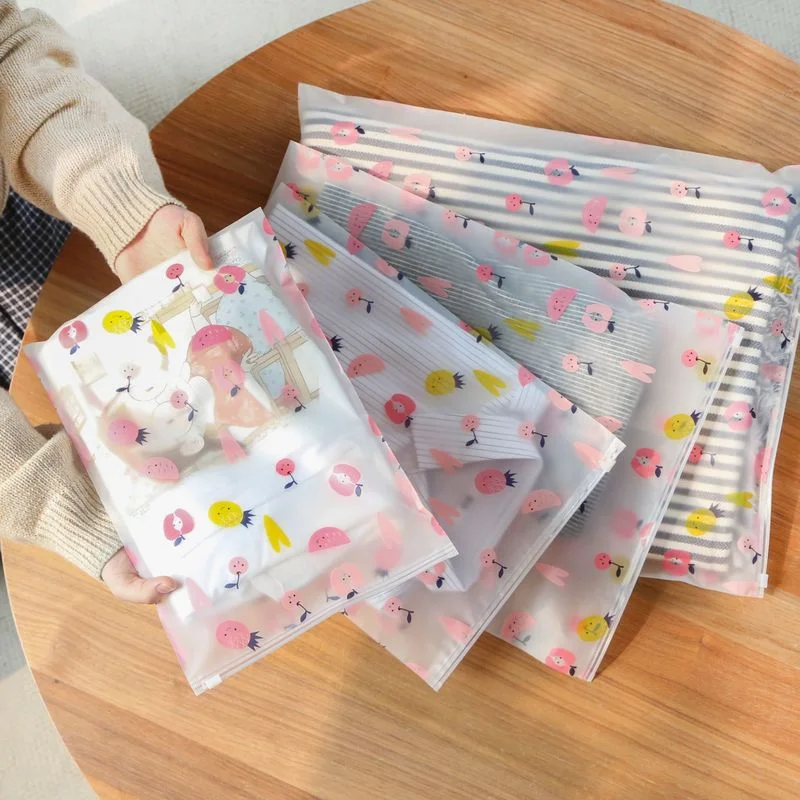 1PCS Transparent Underwear Makeup Storage Bag Pouch  Travel Storage Bag Shoe Clothes Organzier Kit PVC Suitcase Organzier Bags