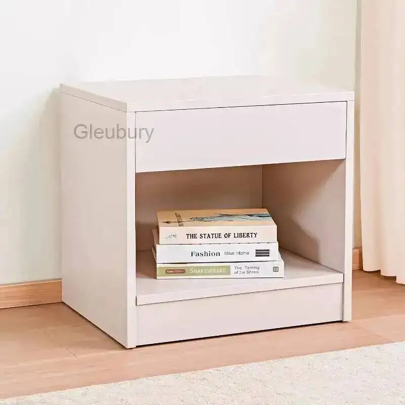 of money locker Storage drawers Chest concealed safe side table mesa de noche bedroom Furniture App or card lock bedside table