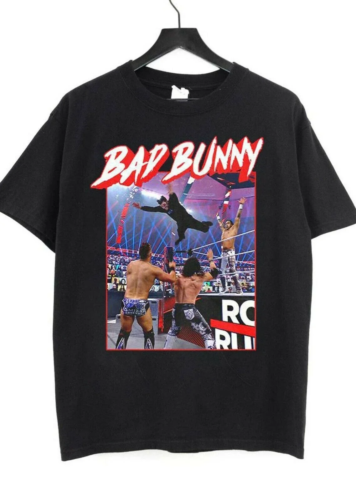 

Bad Rabbits Royal Rumble Splash Water T-shirt fan gift graphic womens Y2K casual oversized streetwear loose