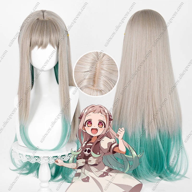 

Nene Yashiro Cosplay Wig 78cm Long Mixed Color Heat Resistant Synthetic Hair