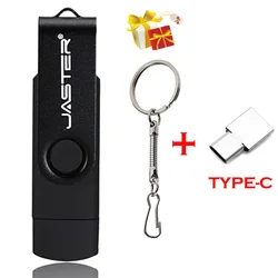 3 in 1High Speed USB flash drive OTG Pen Drive 64GB 32GB Adapter 16GB Micro USB stick Red External Storage Give away type-c gift