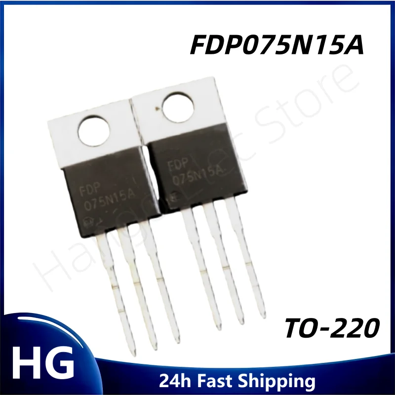 

10PCS/Original FDP075N15A 075N15A TO-220 MOSFET 130A 150V