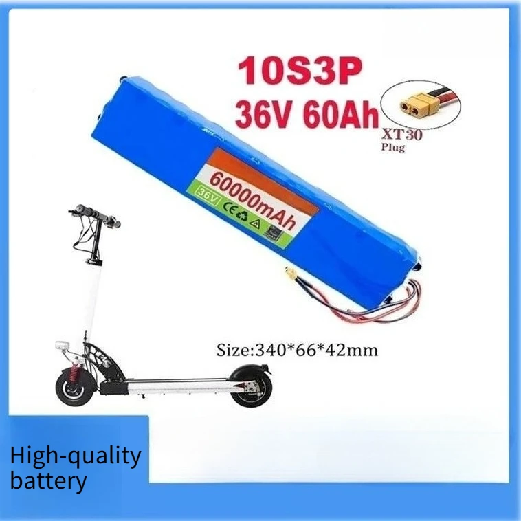 Compatible with Xiaomi Mijia M365/M365 Pro Scooter Battery High Capacity 36V Battery Pack 18650 Lithium Battery