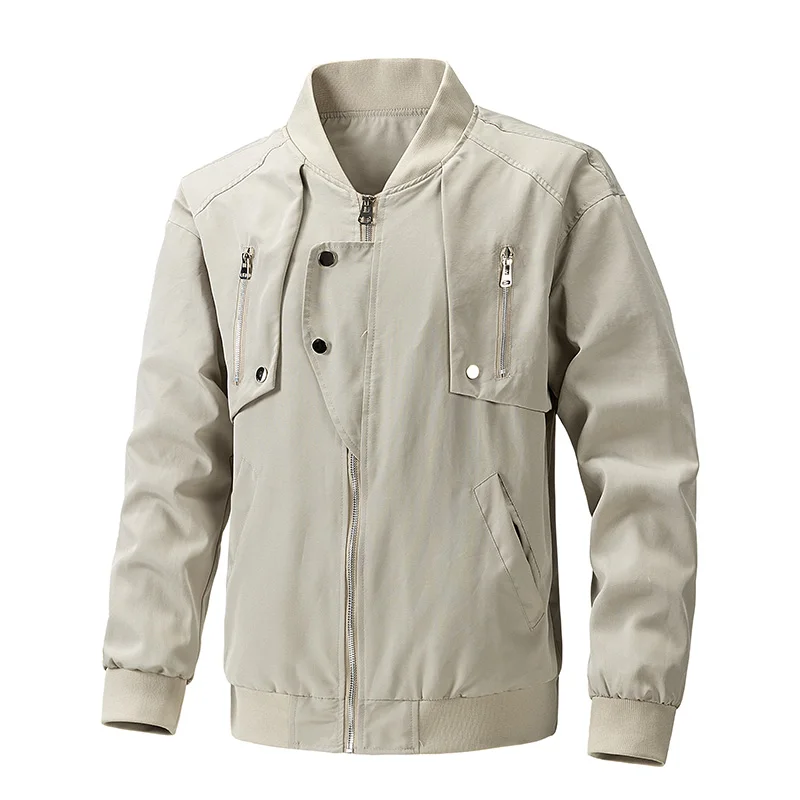 

Gorasion New Men's Spring Autumn Solid Color Jackets Fashion High Quality Coats Casual Loose Tops High Quality Men's Clothing