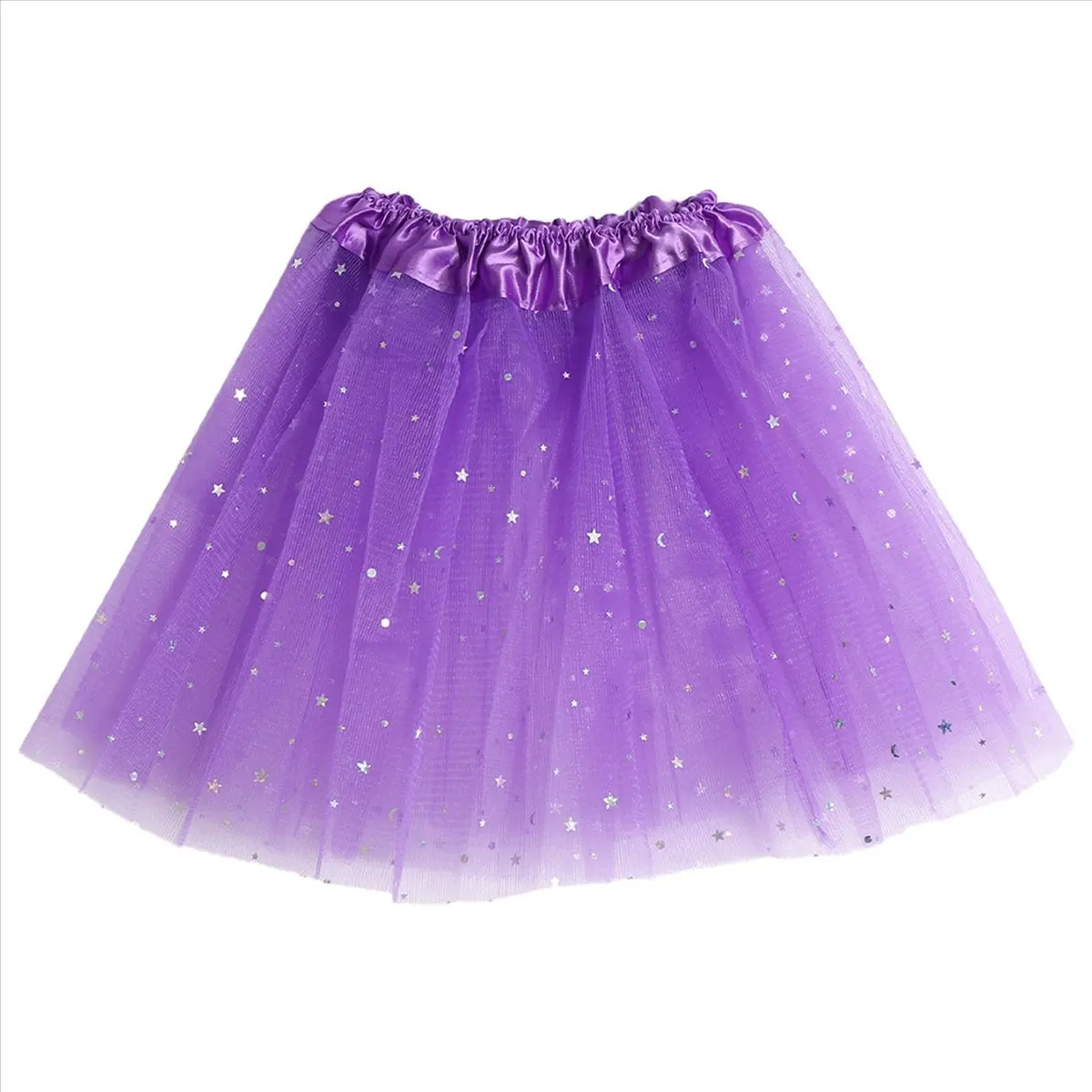 ABYB Smart Baby Girl Clothes Stars Sequins Petticoat Ballet Dance Tutu Skirt