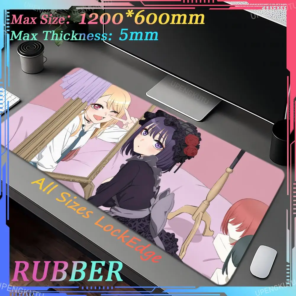

Mouse New products Desktop accessories K_kiitagawa_Marin 1200X600MM Desk mats Oversized Gaming Mouse art Pad