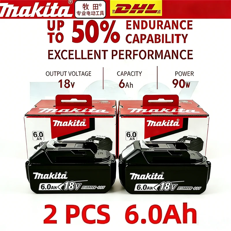 

18V Genuine makita BL1860 18V Battery Power Tools Li-ion Replacement LXT BL1850 BL1840 for 18V Screwdriver with BMS TPCELL 18V