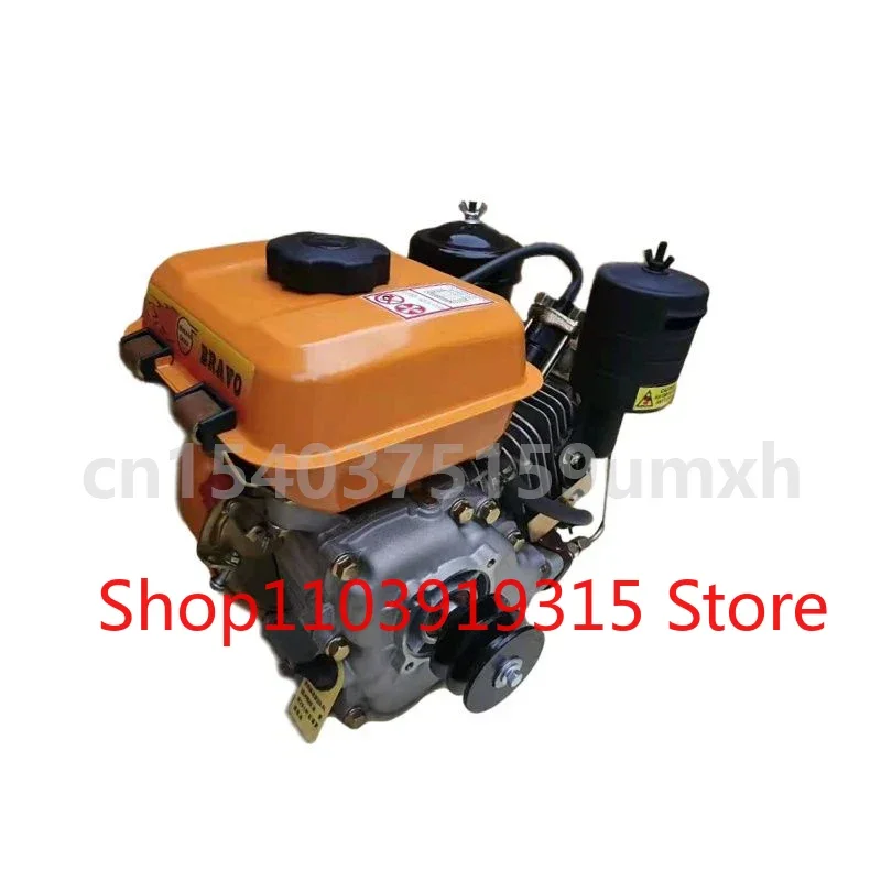 

168F Air-cooled Diesel Engine Single-cylinder 4 Horsepower Small Diesel Engine Water Pump Boat Power Threshing Machine Power