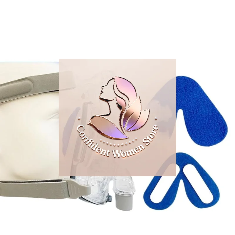 

4PCS Nasal Pads For CPAP Mask Universal Nose Pad Sleep Apnea Comfort Pad Anti Wrinkle Ventilator Pad Nasal Strip Accessory