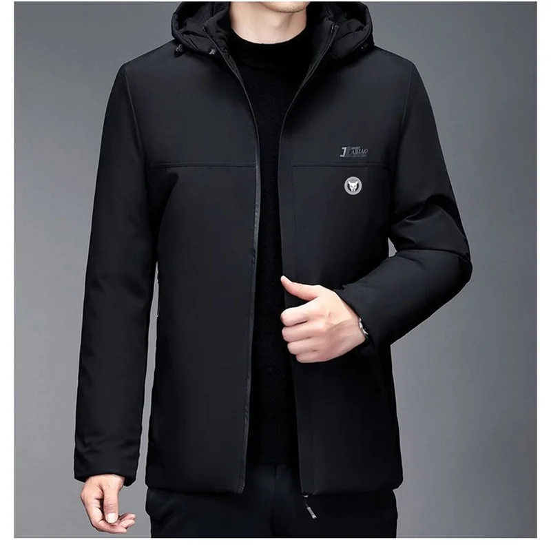 Men Golf Wear 2024 Korea Golf Down Cotton Golf Jacket Men's Golf Clothing Fashion High Quality New Coat Windbreaker