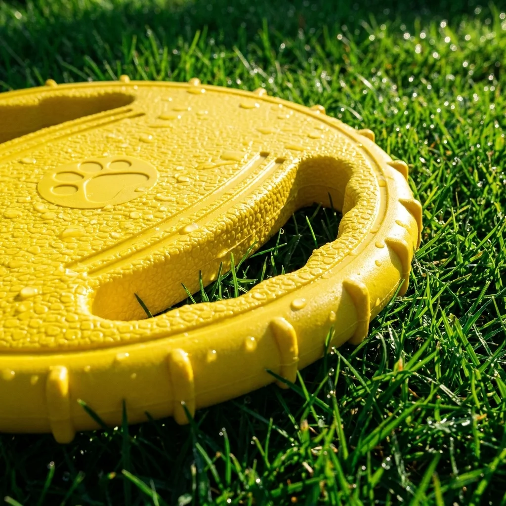 Juguete de Frisbee para Mascotas, Resistente a Mordidas, Interactivo, Suministros de Entretenimiento