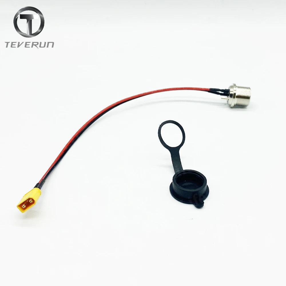 Original Teverun Fighte 11+ Certified Charging Port for Teverun Fighter 11 Supreme Blade GT/Blade GT+ Scooter Charging Port Part