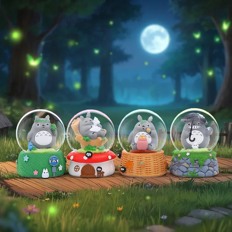 حكاية خرافية كريستال الكرة أمام ضريح إيناري يمكن أن تنبعث الضوء مفاجأة صندوق أعمى الرسوم المتحركة الطرفية هدية الزخرفية