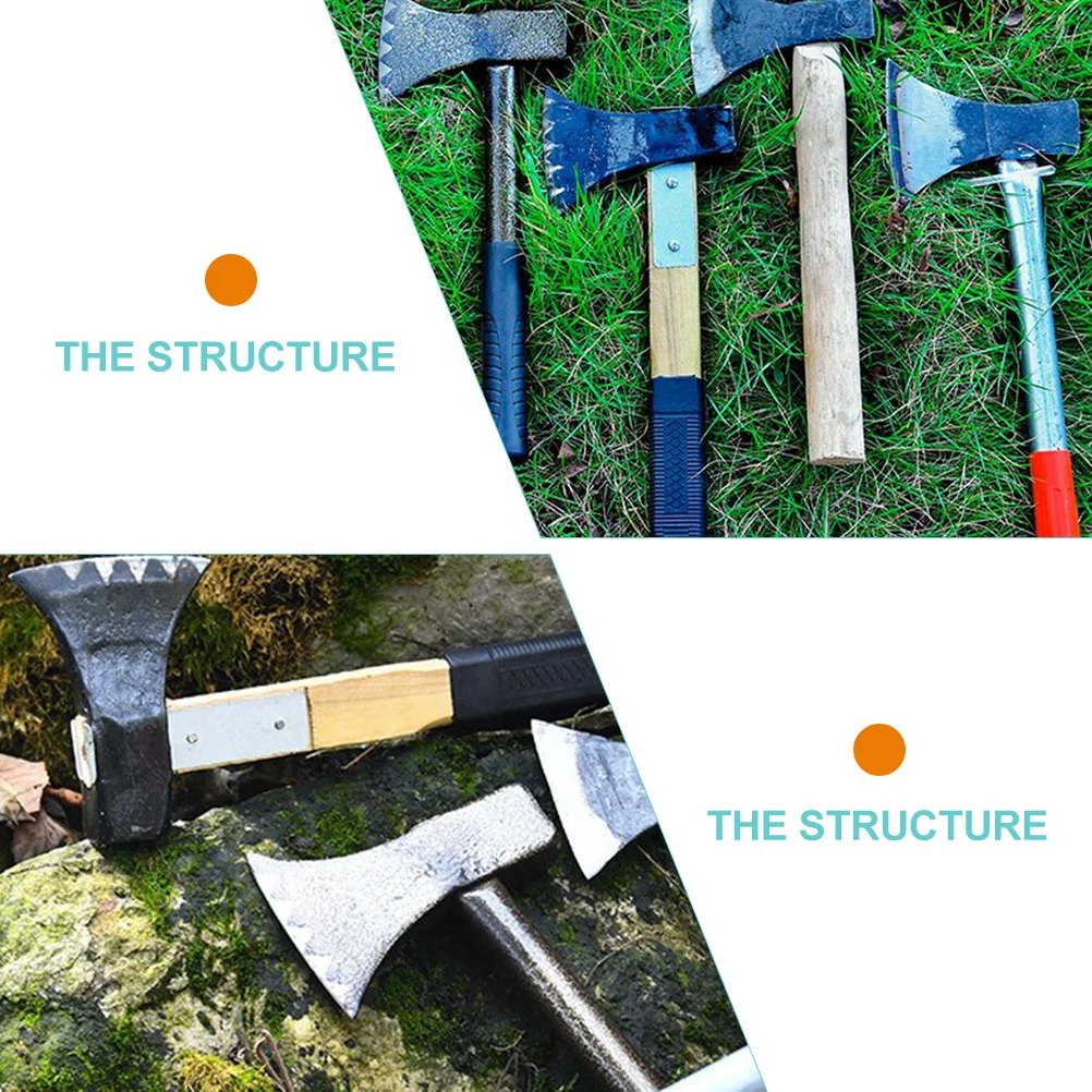 

Claw Hammer Handle Replacement Durable Wooden Reinforced Iron Plate Shockproof Non-Slip Comfortable Grip for Carpentry