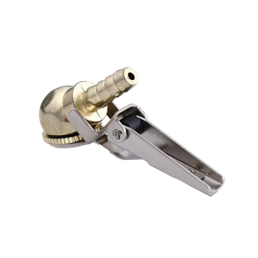 Connector Auto Parts Tire Chuck Tail Plug Barb Clip-On Inflatable Quick Clip Tire Valve Air Chuck Tire Nozzle Inflator Valve