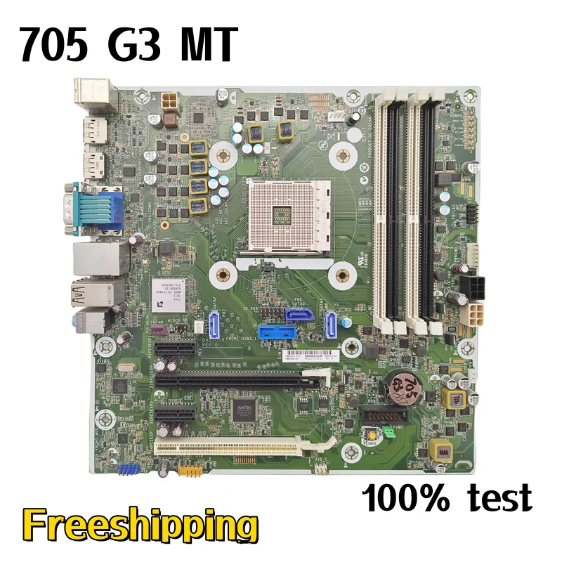 

928795-001 For HP 705 G3 MT Desktop Motherboard 854432-002 928795-601 DDR4 Mainboard 100% tested fully work