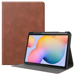 Case For Samsung Galaxy Tab S6 Lite 10.4 P610 P615 P613 P619 P620 P625 627 Tablet Leather with pencil holder Auto Sleep/ Wake
