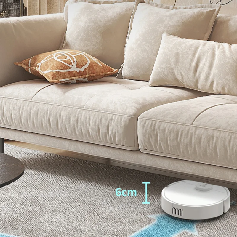 Aspirapolvere robot 3 in 1 USB ricaricabile Aspirapolvere robot con aspirazione 1000Pa e mop combinato per il lavaggio del pavimento della casa, moquette, peli di animali domestici