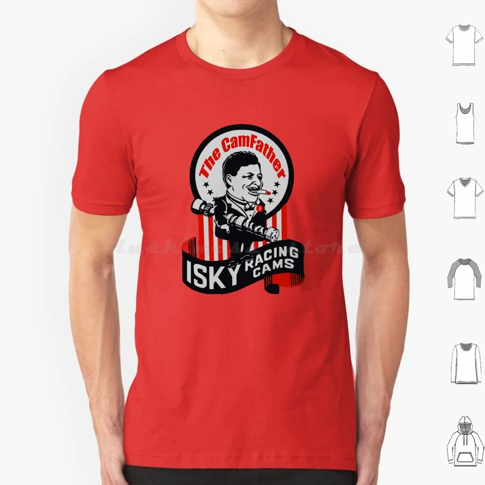 Isky Iskenderian Racing Cams padre camiseta algodón hombres mujeres DIY estampado Isky Iskenderian Racing Cams padre