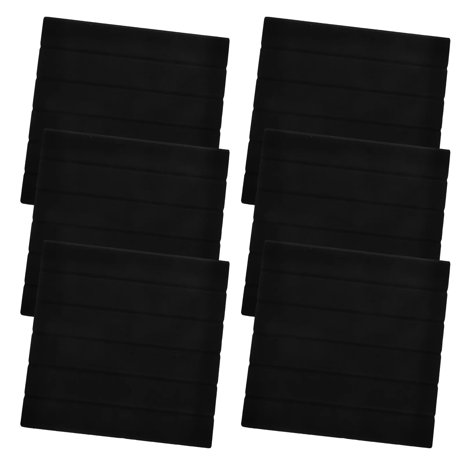 

6pcs Self Felt Board Wall Stickers Cork Boards For Office Black Bulletin Cork Boards Decorations for Home Office Wall