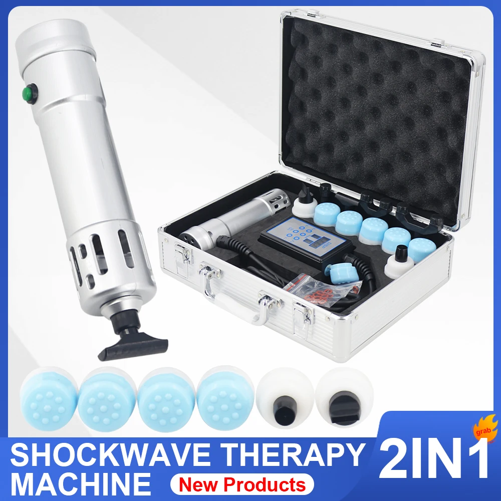 Hot Sale Shockwave Therapy Machine Soft Tissue Injury Pain Relief Body Relaxation Effective ED Treatment Shock Wave Massage New