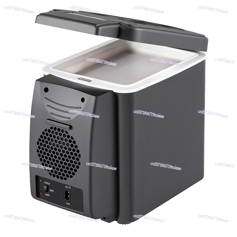 Car refrigerator 6 liters family car dual-purpose cold and hot box car refrigerator mini small refrigerator
