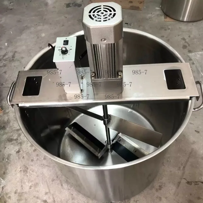 Automatic Food Sauce Pot Stirrer, Small Commercial Kitchen Frying Machine Equipped with Thick-walled Barrels