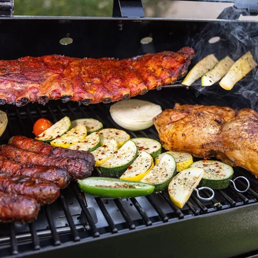 شواية بيليه للفناء والحديقة والحديقة PB440FB1، 482 بوصة مربعة، أسود #5