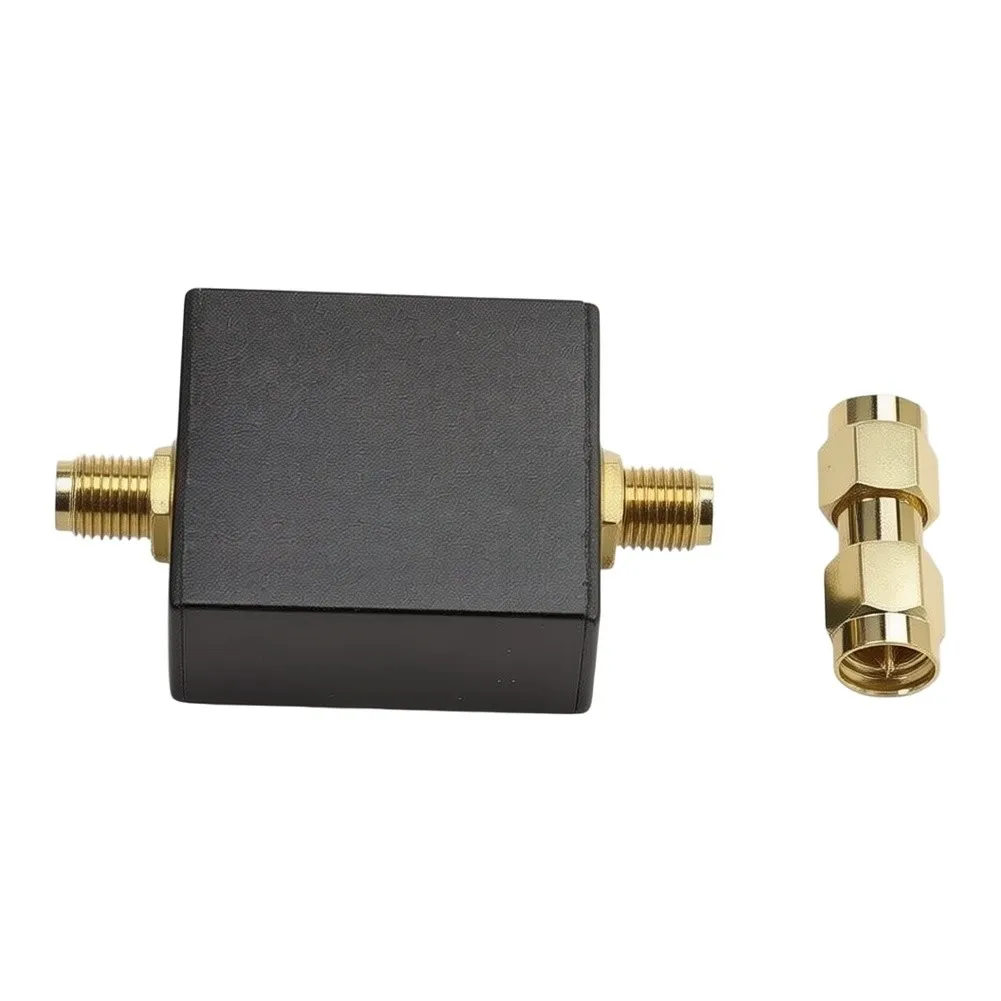 HF Reception Booster High Pass Filter For Clear Shortwave Listening Black Anodized Aluminum Compact Lightweight Design