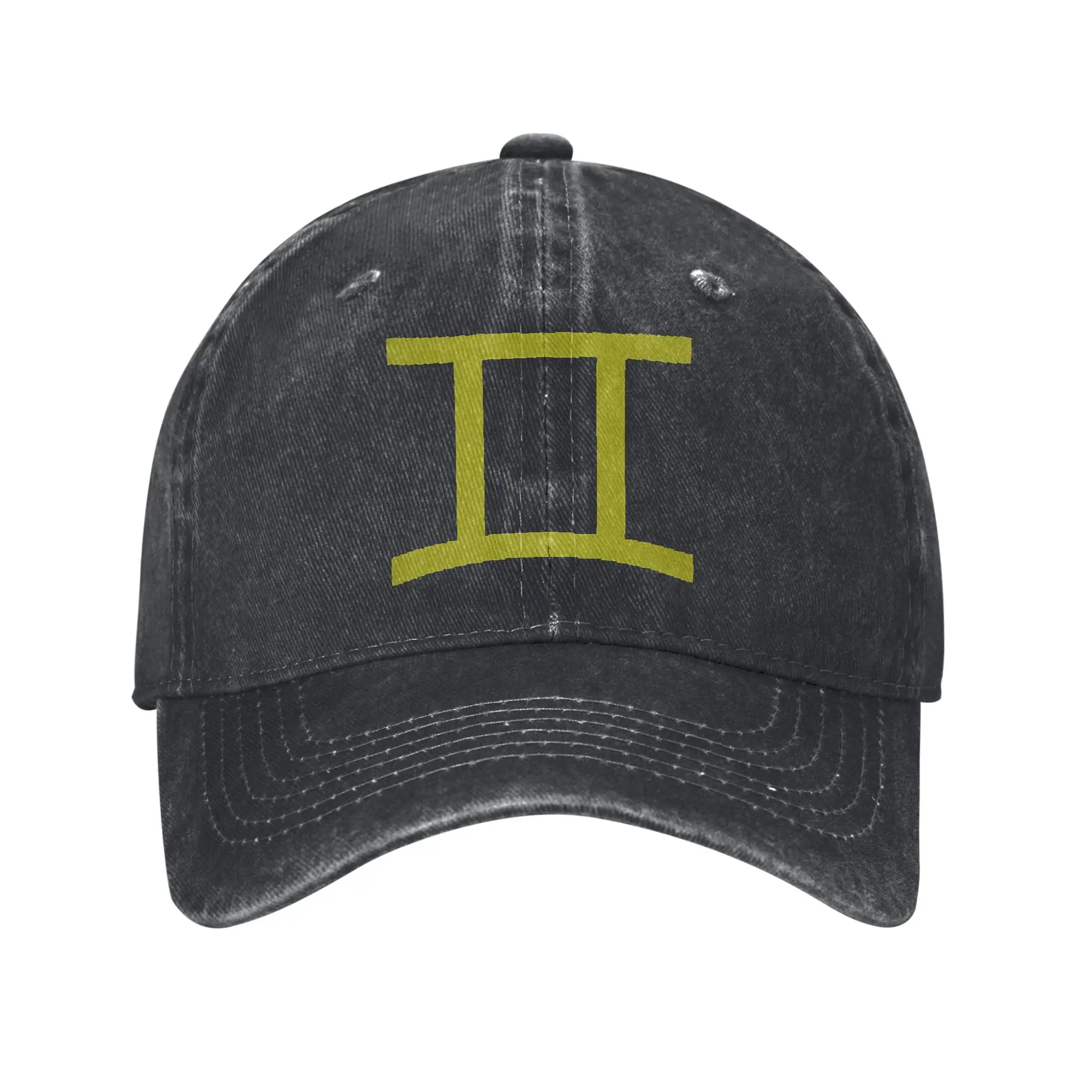 gemini gold sign mituna sollux captor cosplay Karkat Vantas  Baseball Caps Distressed Washed  Sun Cap Unstructured Soft Hat