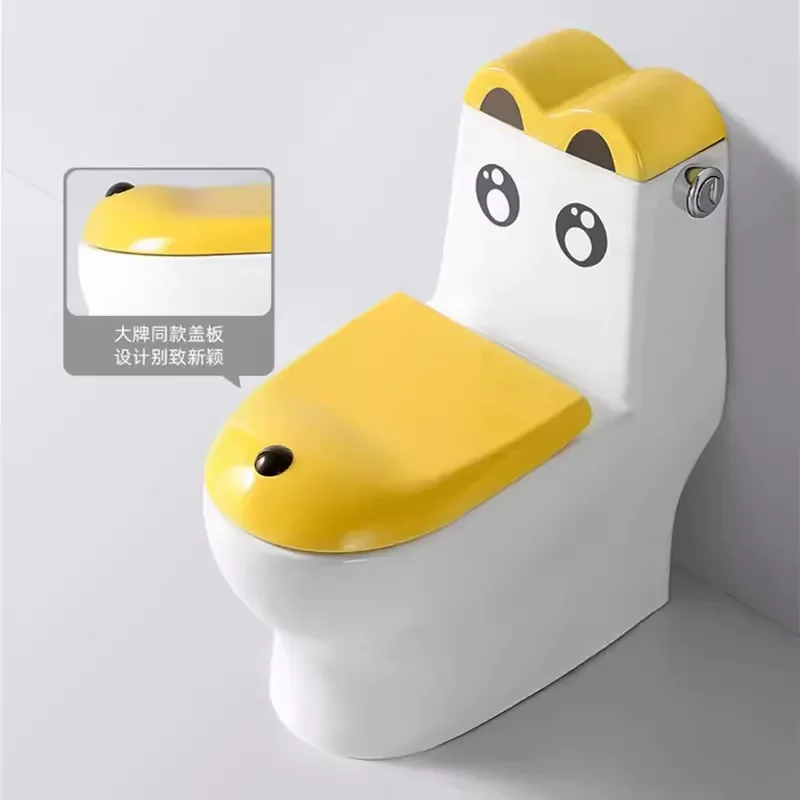 for Kindergarten Children Colored Ceramic Puppy Toilet Special Small Potty for Early Education Kids Squatting Urinal Training
