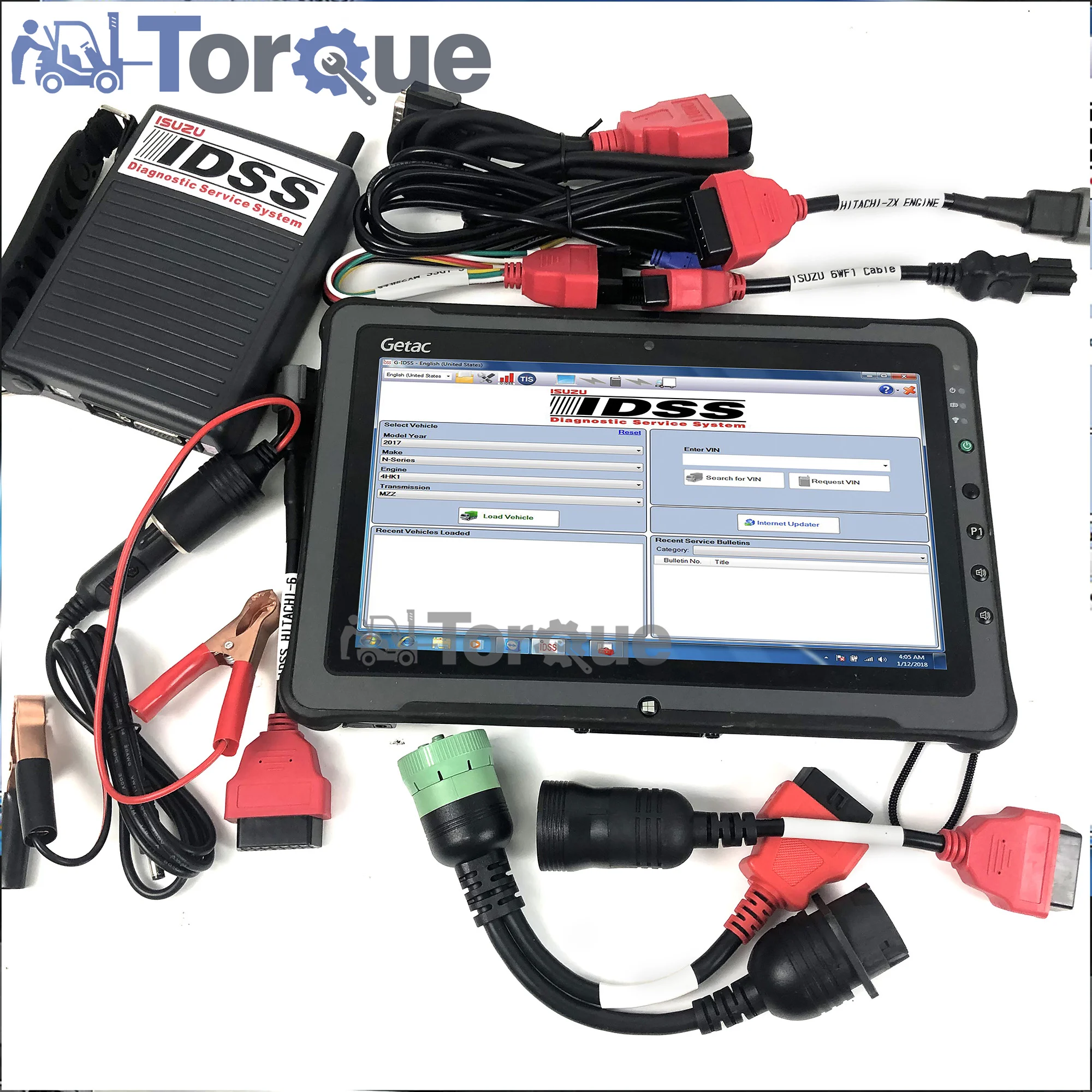 

Getac F110 pc Tablet for Isuzu IDSS III Industrial diagnostic Adapter Truck Excavator van G-IDSS E-IDSS Engine Diagnostic tool