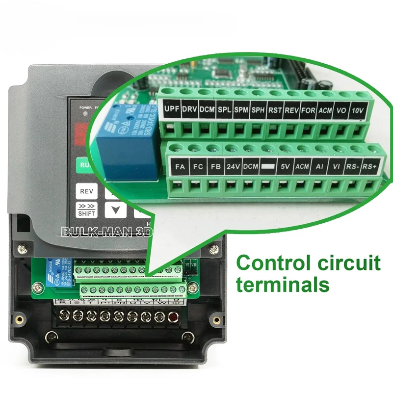 Imagem -04 - Conversor de Freqüência Huanyang ac Drive Inversor Vfd 1.5kw 110v 220v 380v