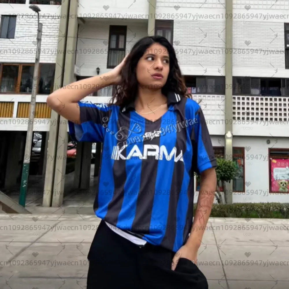 26 women Stay Karma Album Fans T Shirt Felix Bangchan Hyunjin Streetwear Sport Oversize Short Sleeve T-Shir v-neck polo shirt
