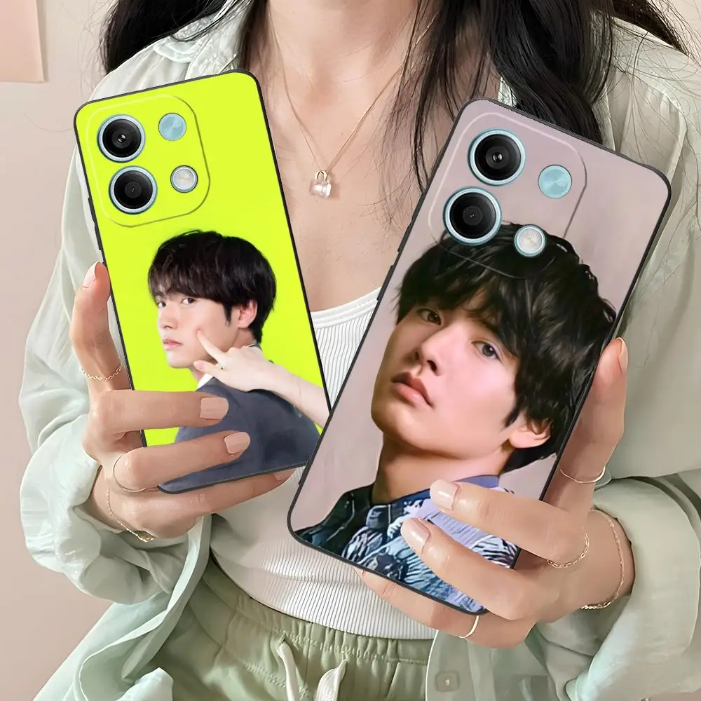 Akaso Eiji حافظة هاتف محمول لهاتف Xiaomi Redmi Note 14 13 12 11 S Pro Plus 4G 5G غطاء طباعة ملون غطاء فاخر جميل #4