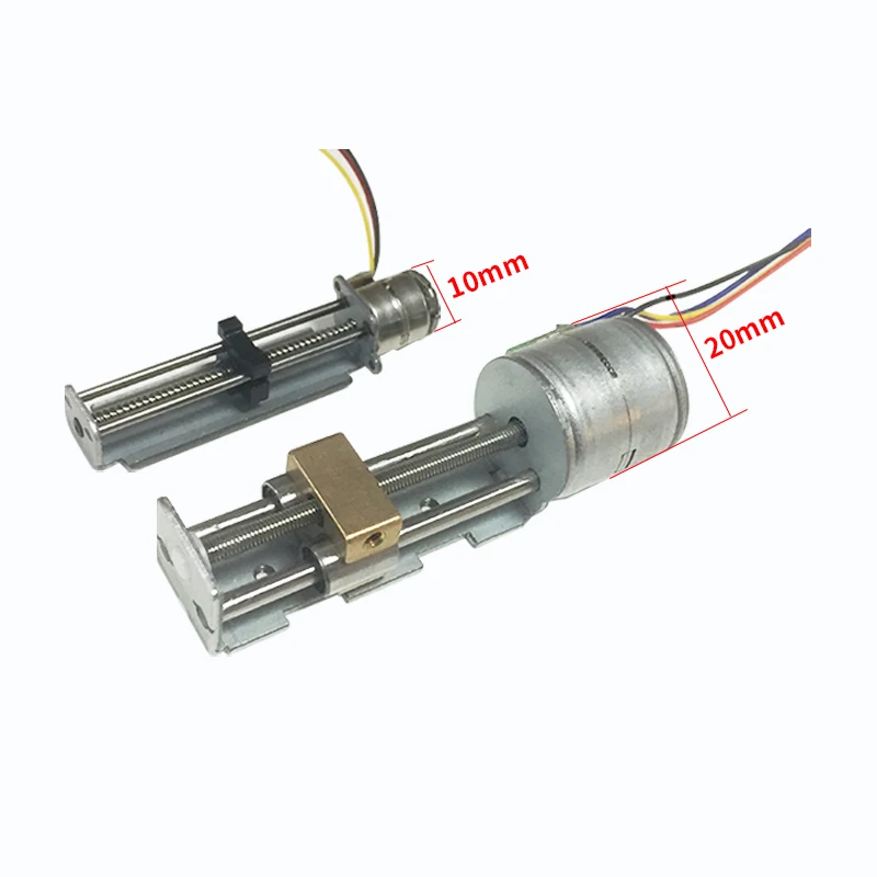 Micro 10/20mm Screw Stepper Motor Slider Module With DM422 Driver Set Cross Slide Set All-in-one Medical Beauty Device Available